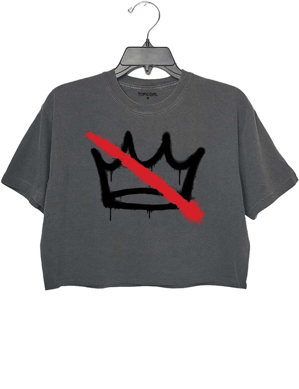 Crown No Kings Crop Top