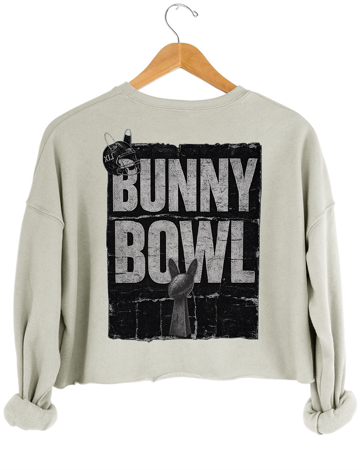 Here For The Benito Bowl Show Crop Sweatshirt