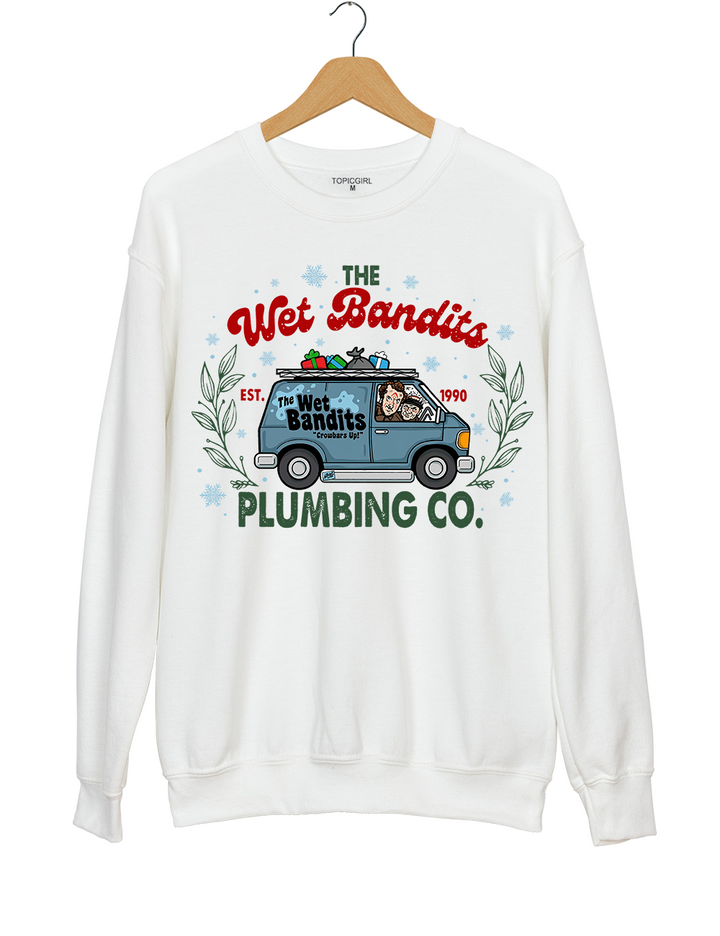 The Wet Bandits Plumbing co. Sweatshirt