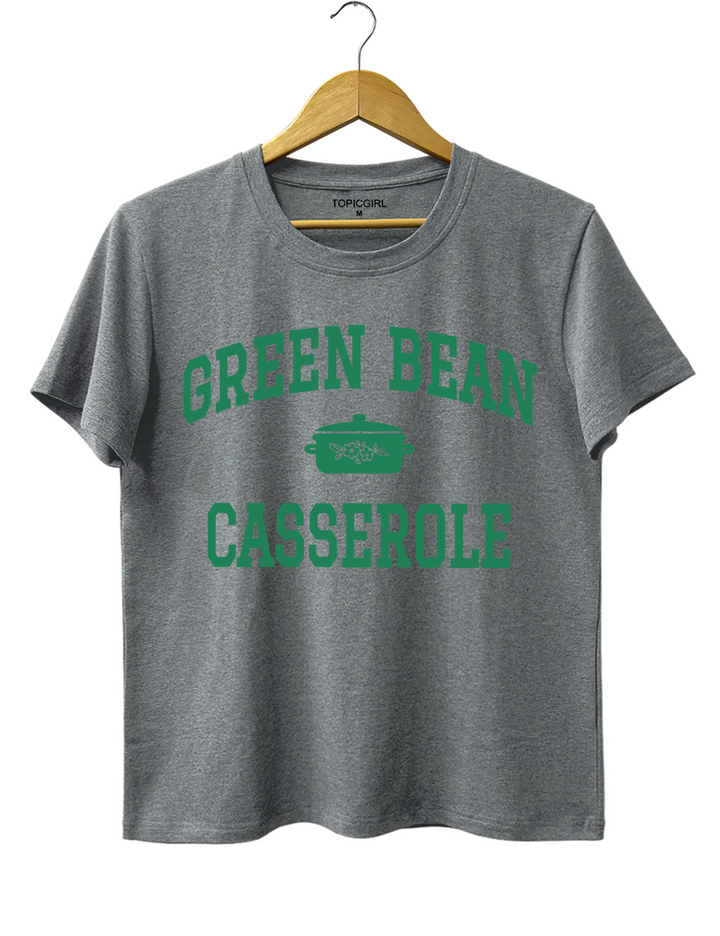 Green Bean Casserole Funny Thanksgiving Crop Top