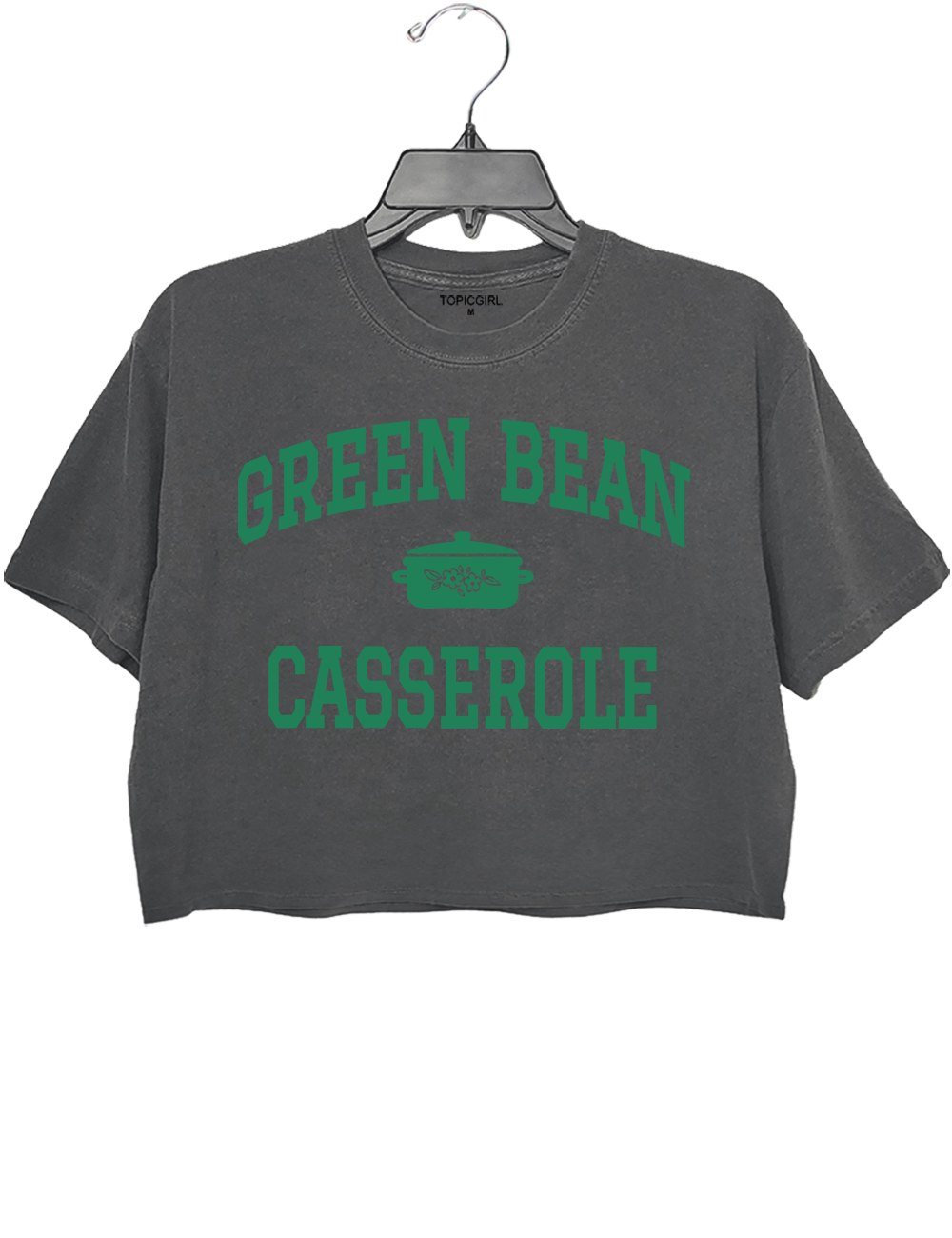 Green Bean Casserole Funny Thanksgiving Crop Top