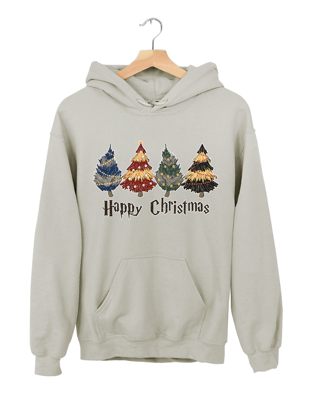 HP Wizard Houses Christmas Tree