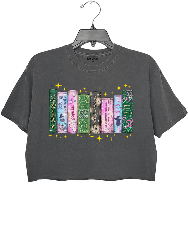 Wicked Changed For Good Book Crop Top