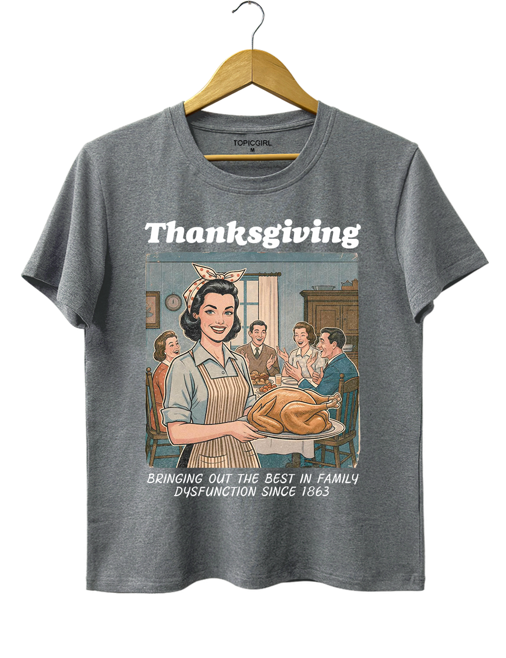 Bringing Out The Best In Family Dysfunction Since 1863 Crop Top