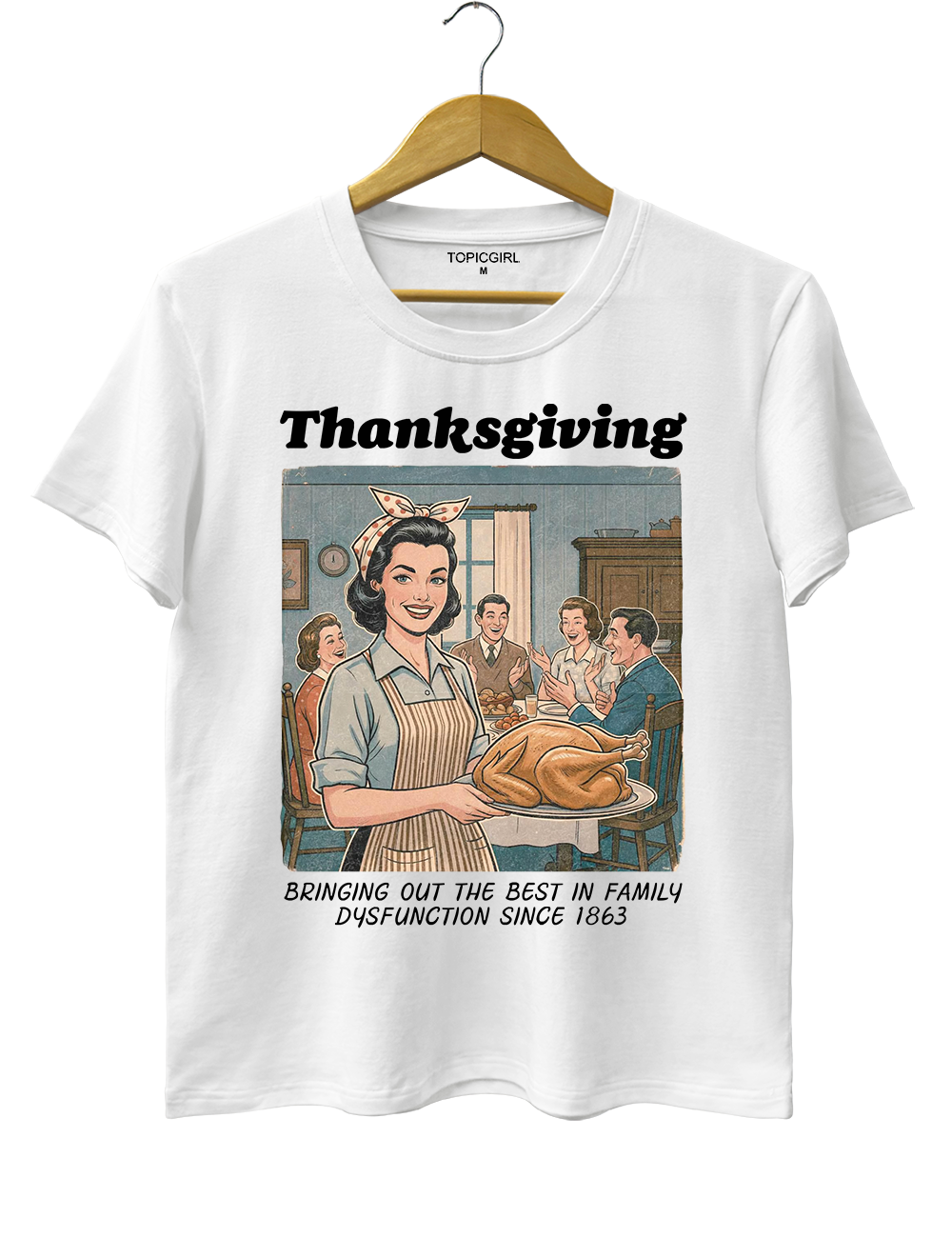 Bringing Out The Best In Family Dysfunction Since 1863 Crop Top