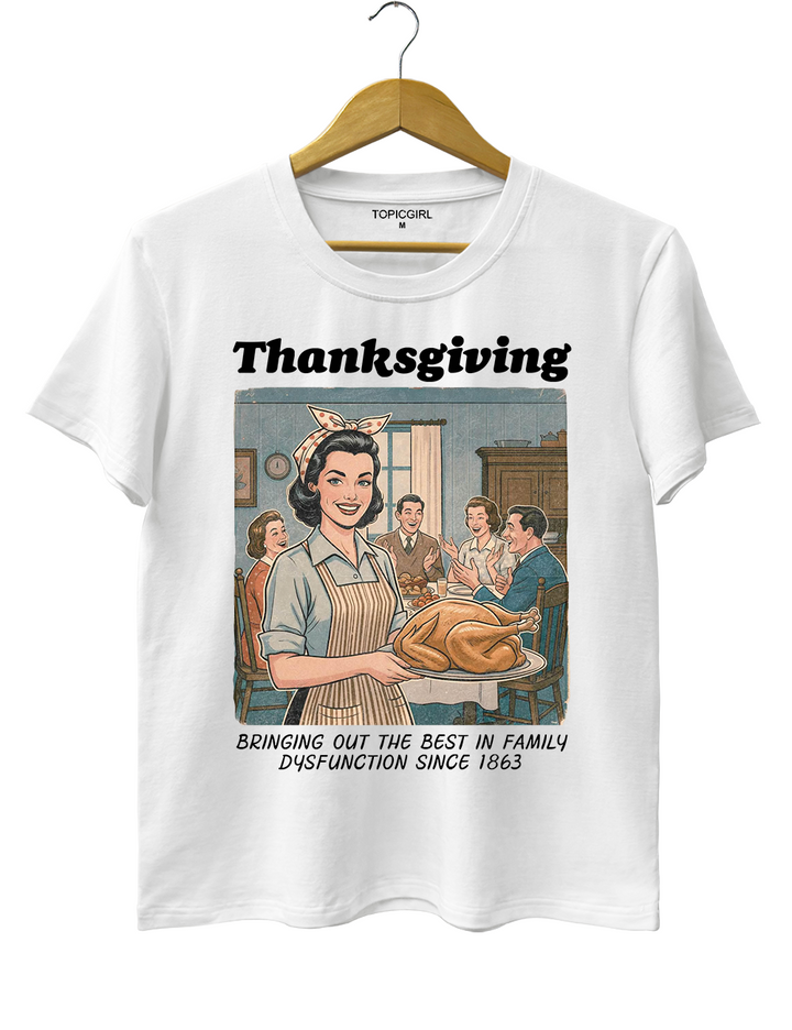 Bringing Out The Best In Family Dysfunction Since 1863 Crop Top