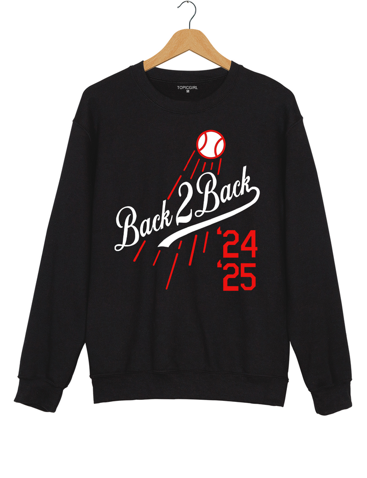 La Baseball Back to Back Champs Sweatshirt