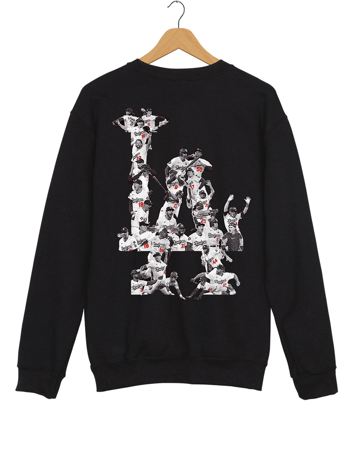 La Baseball Back to Back Champs Sweatshirt