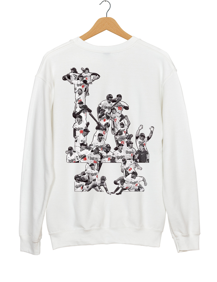 La Baseball Back to Back Champs Sweatshirt