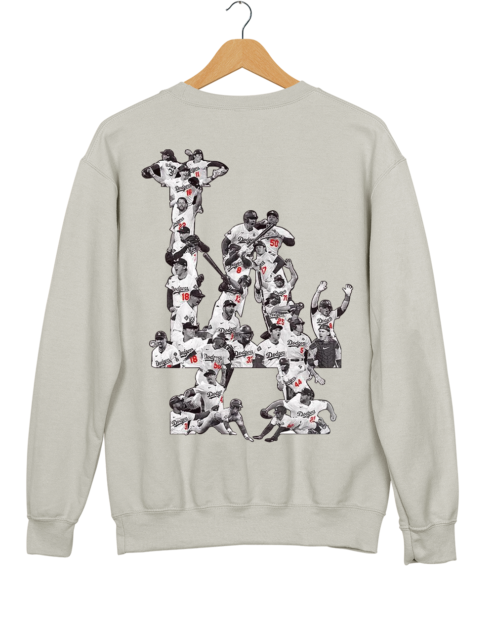 La Baseball Back to Back Champs Sweatshirt