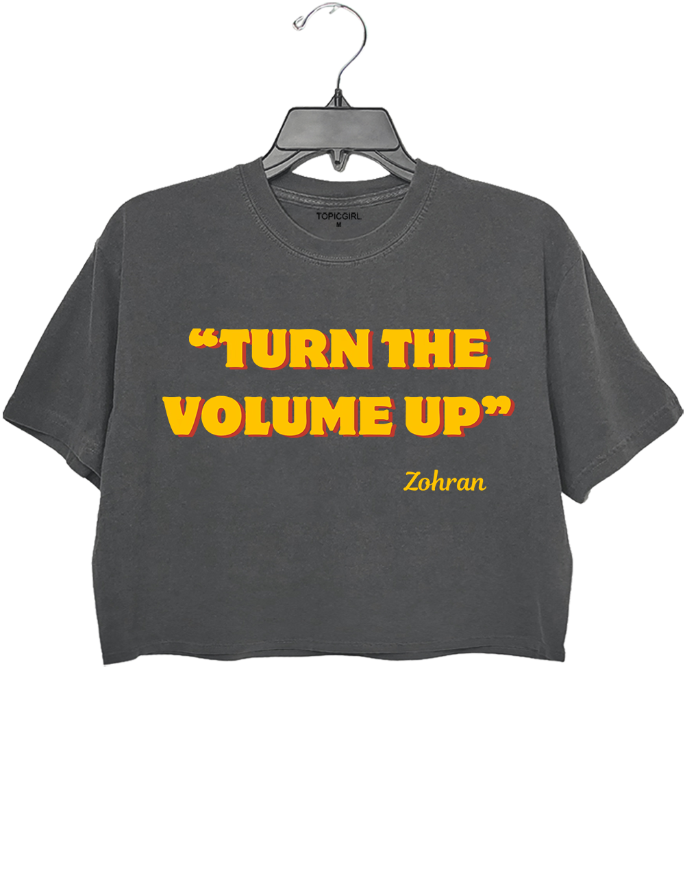 Turn the Volume Up Crop Top