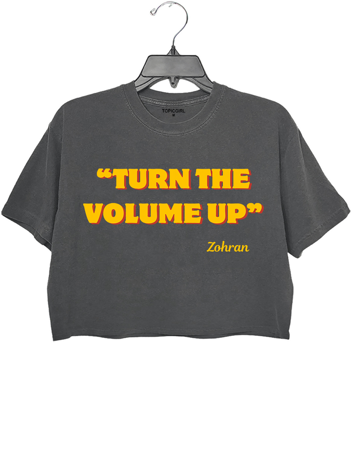 Turn the Volume Up Crop Top