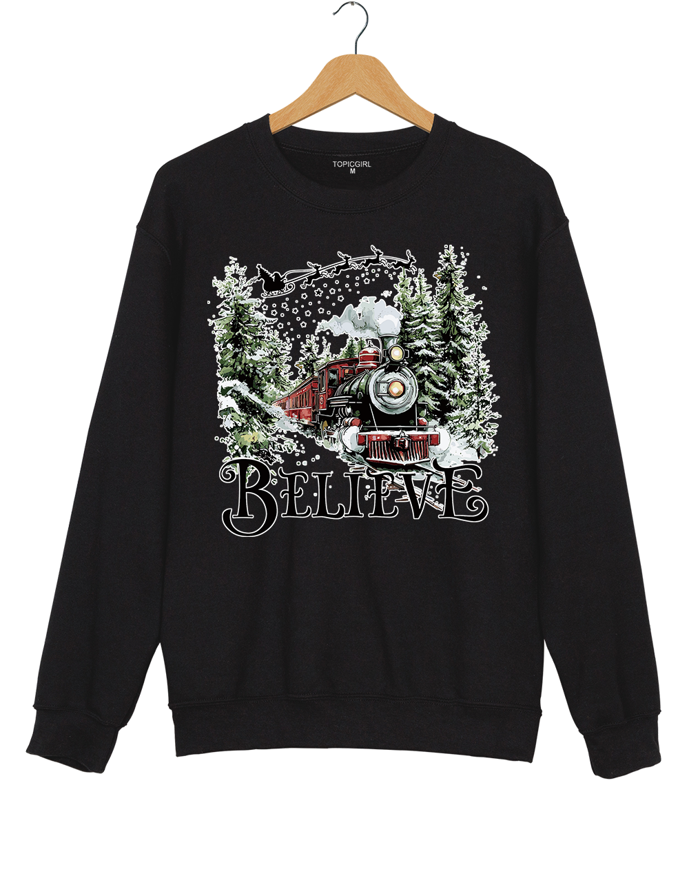 Polar Express Merry Christmas Sweatshirt