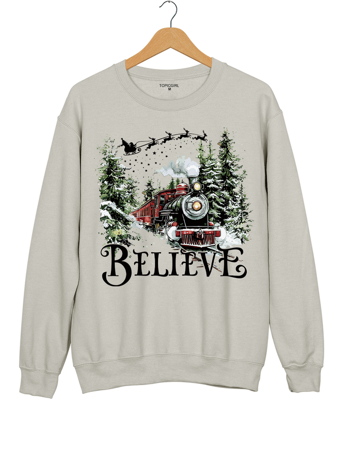 Polar Express Merry Christmas Sweatshirt