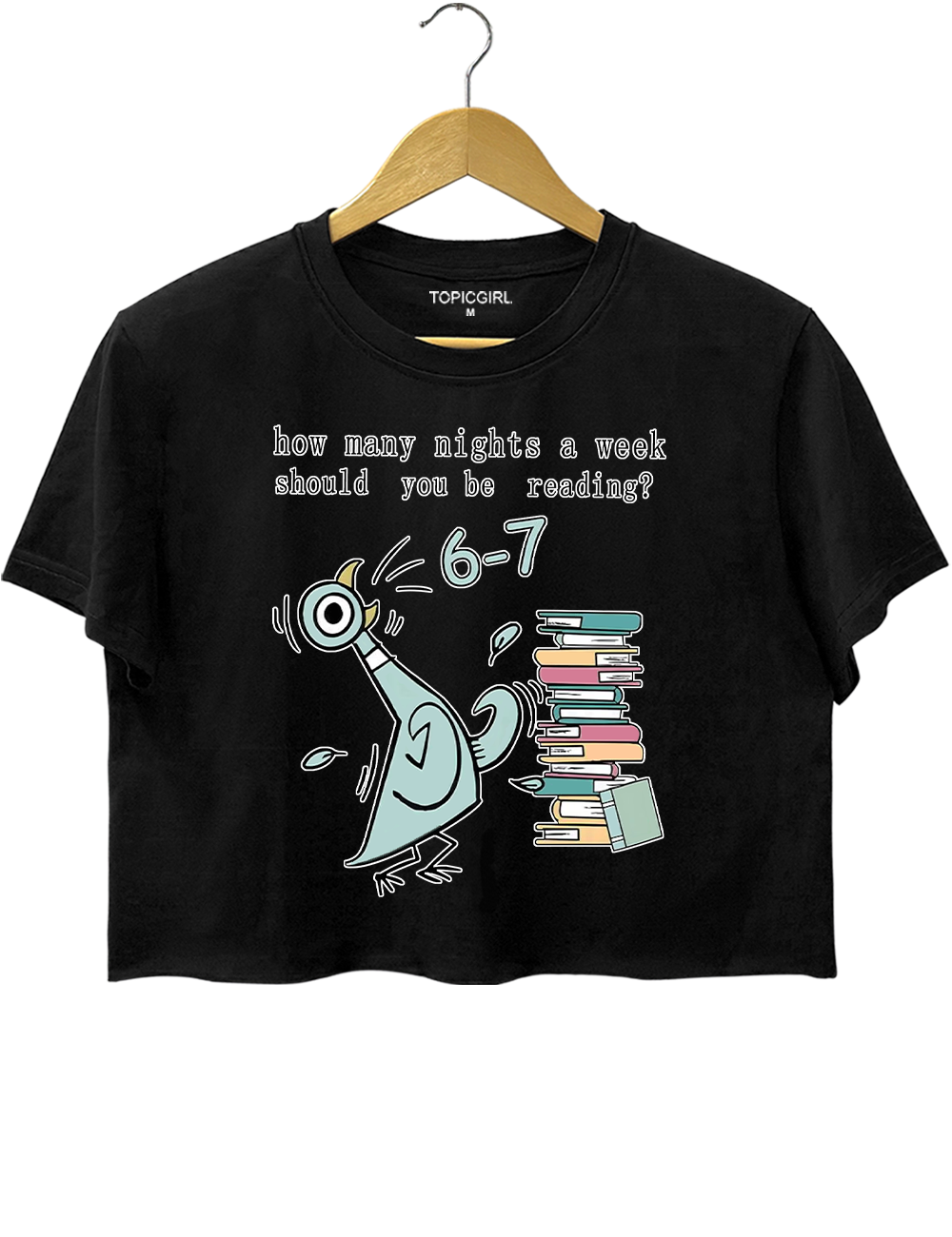 How Many Nights A Week Should You Be Reading 6-7 Crop Top