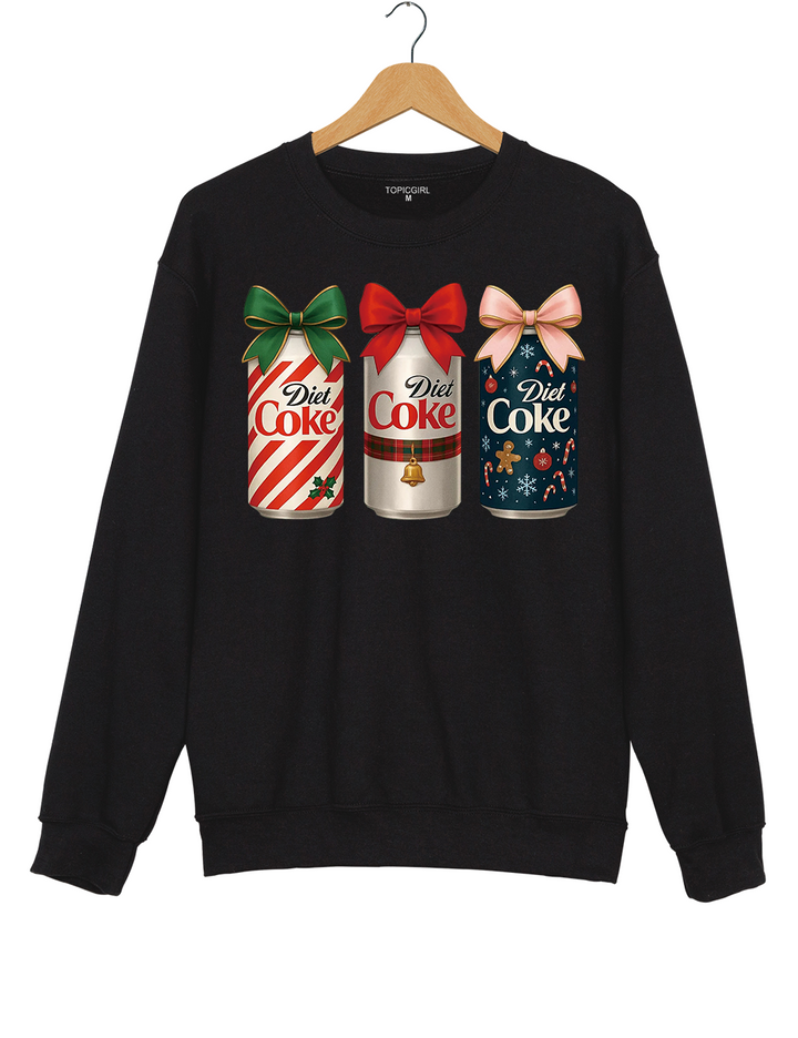 Christmas Diet Coke Sweatshirt