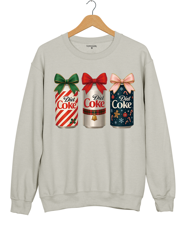 Christmas Diet Coke Sweatshirt