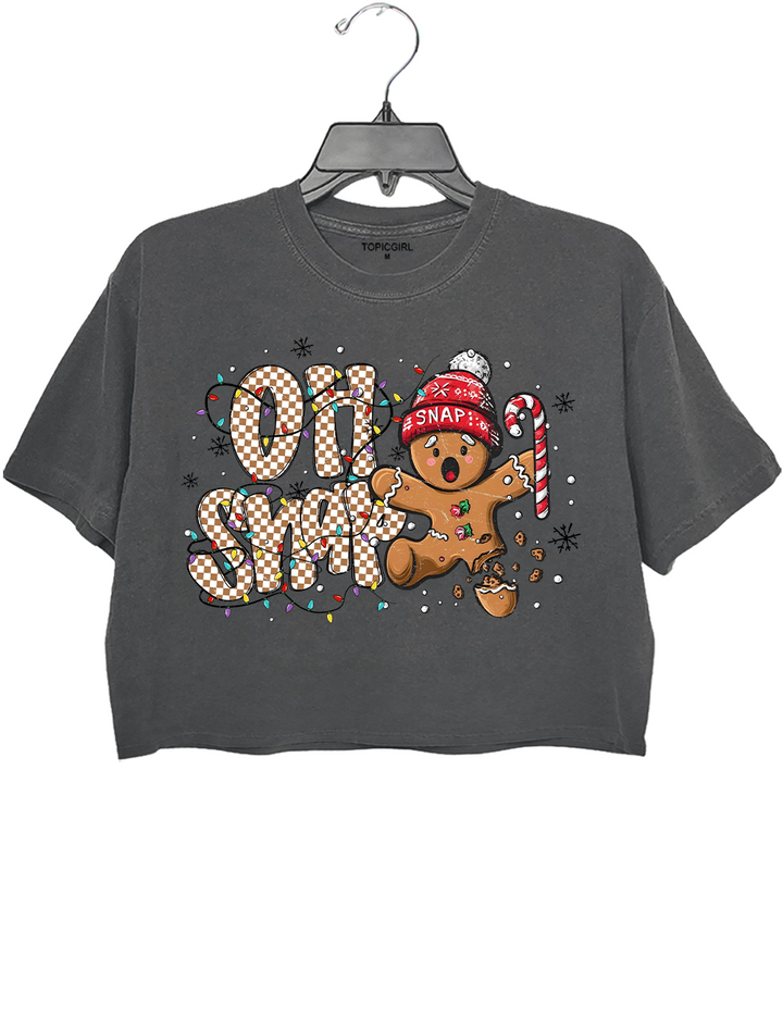 Funny Oh Snap Gingerbread Christmas