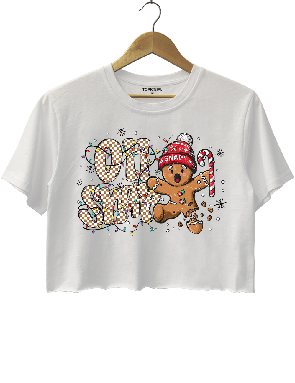 Funny Oh Snap Gingerbread Christmas