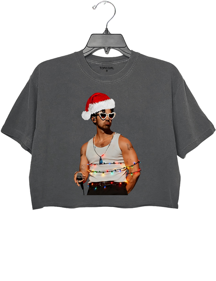 Jonas Brothers Christmas Crop Top