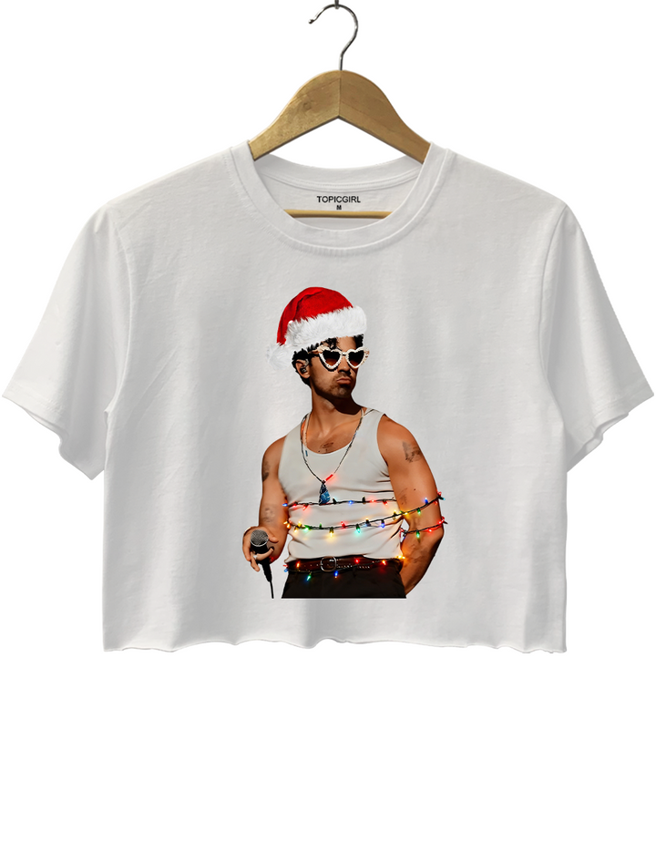 Jonas Brothers Christmas Crop Top
