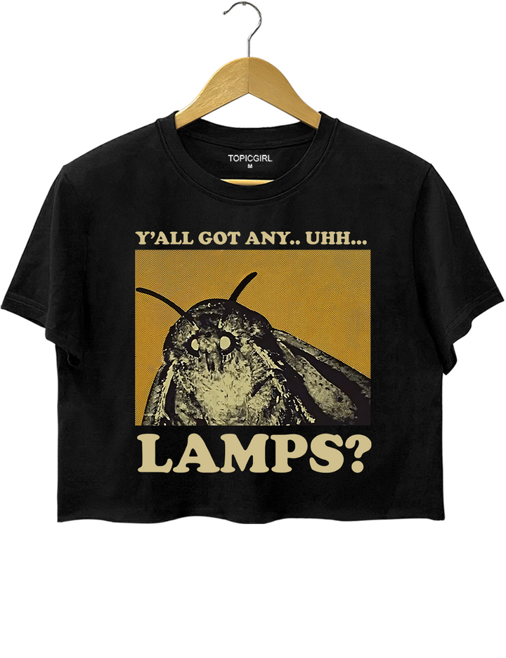 Yall Got Any Uhh... Lamps Crop Top