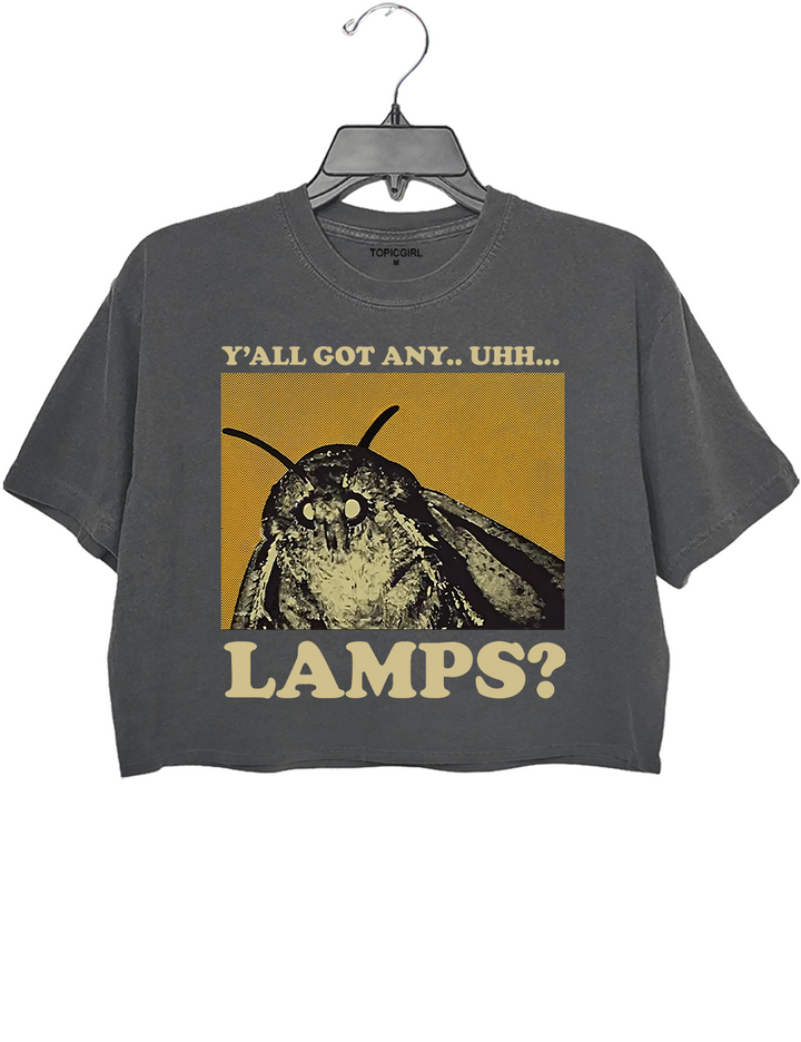 Yall Got Any Uhh... Lamps Crop Top