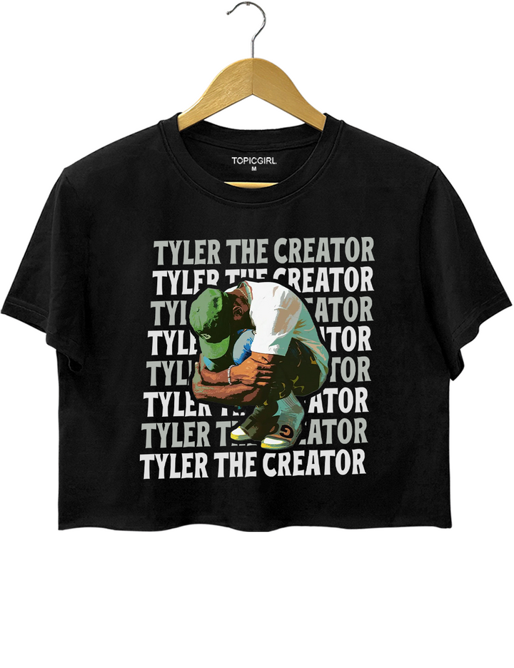 Tyler Retro Vintage Style Crop Top