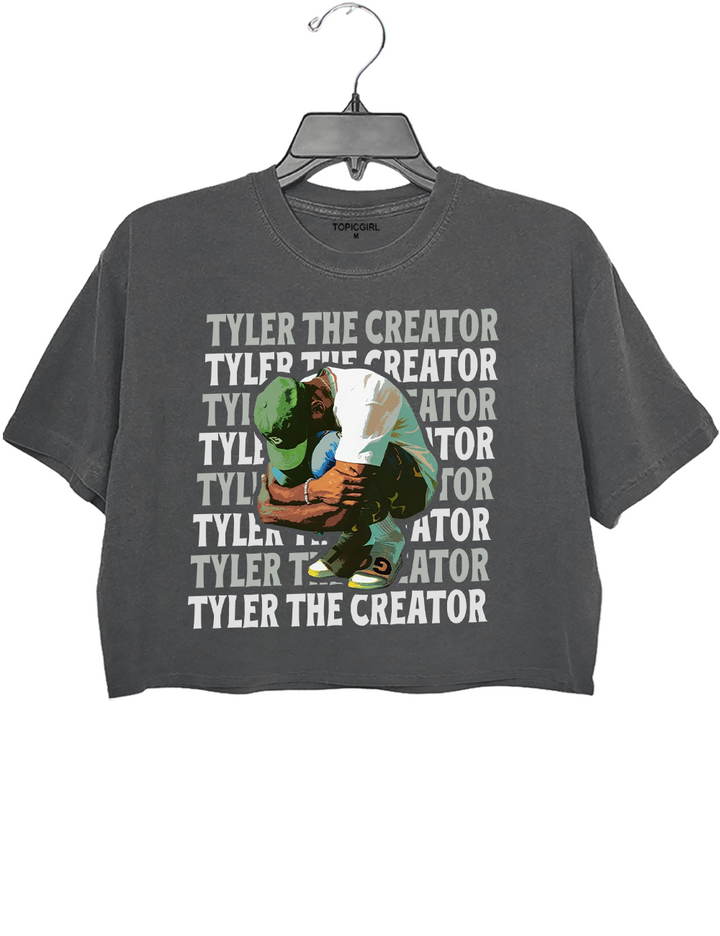 Tyler Retro Vintage Style Crop Top