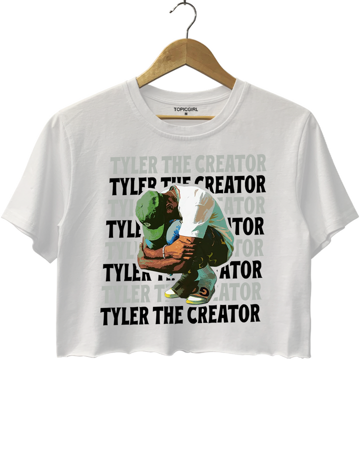 Tyler Retro Vintage Style Crop Top