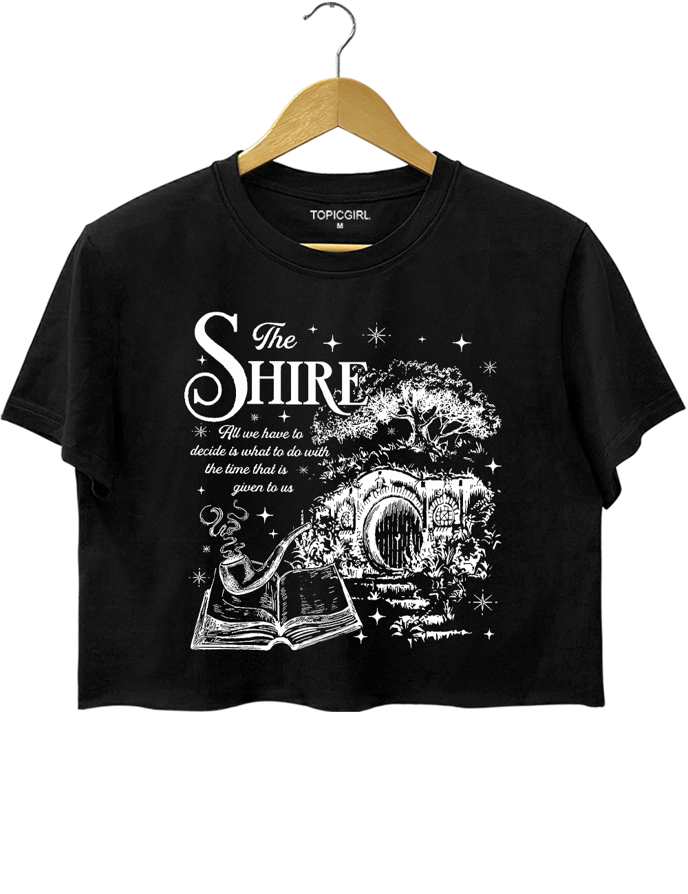 The Shire LOTR Funny Second Breakfast Crop Top