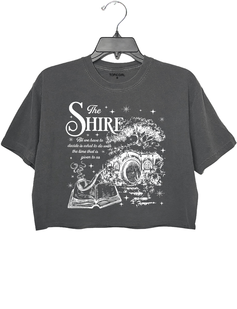 The Shire LOTR Funny Second Breakfast Crop Top