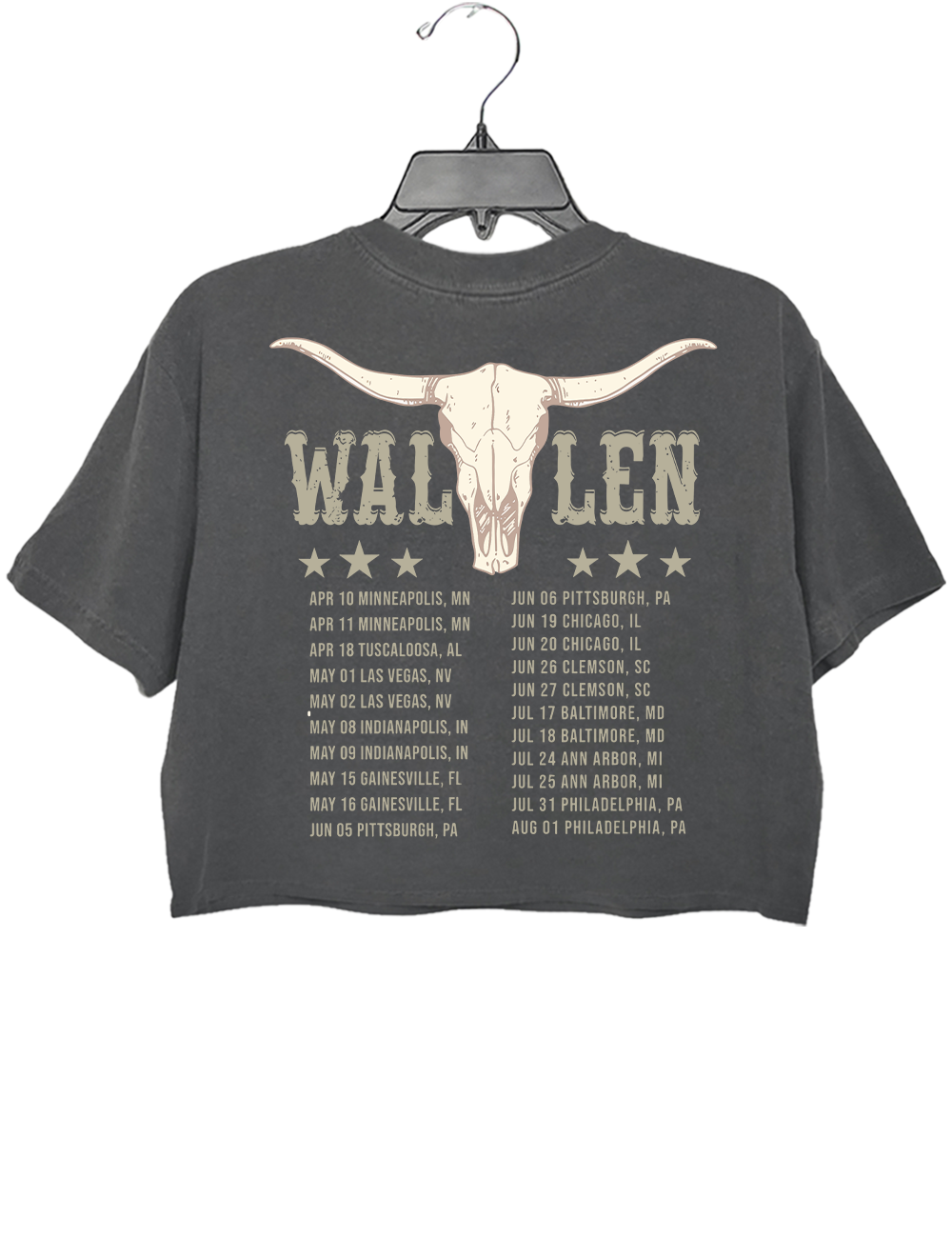 Morgan Wallen 2026 Still The Problem Crop Top