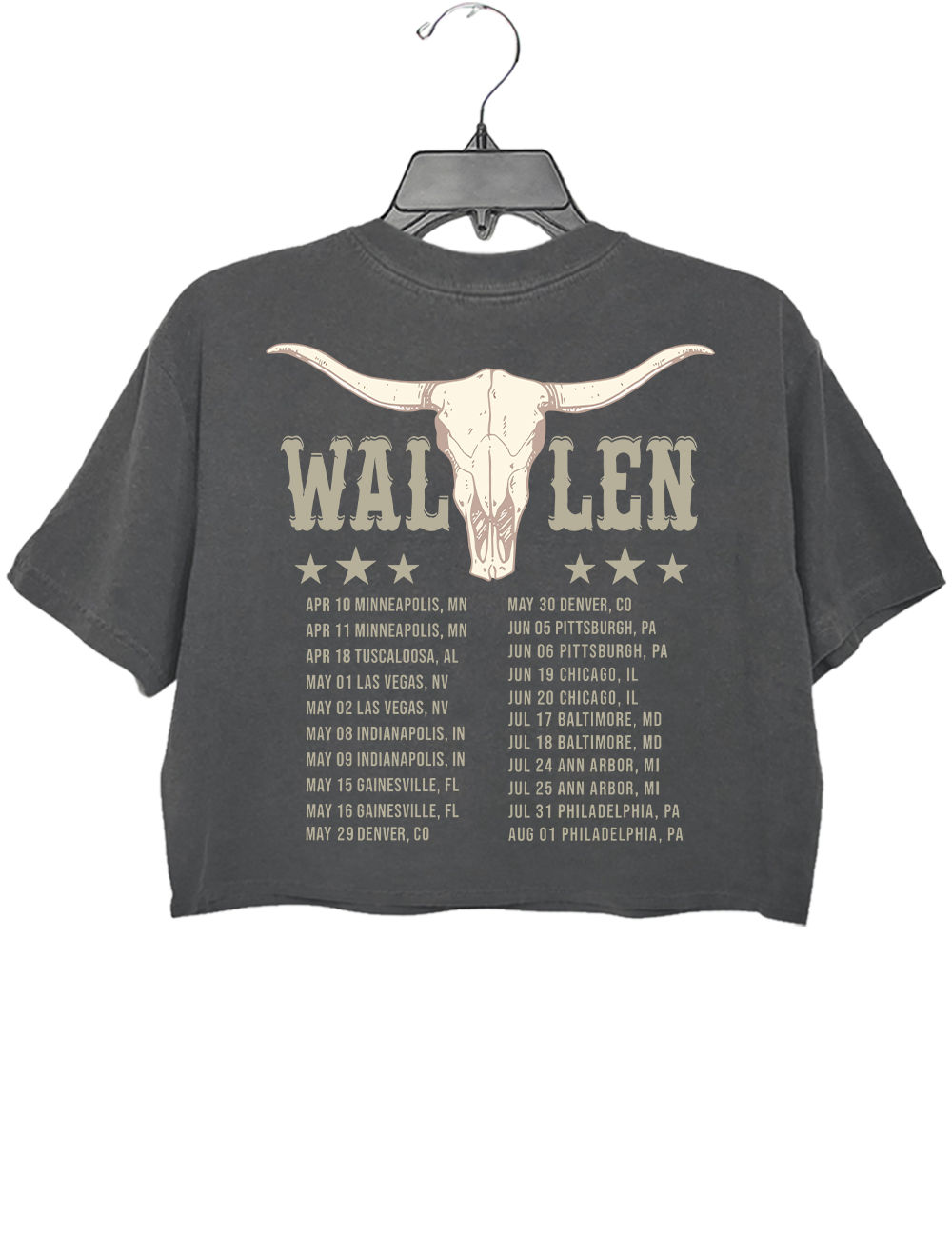 Morgan Wallen 2026 Still The Problem Crop Top