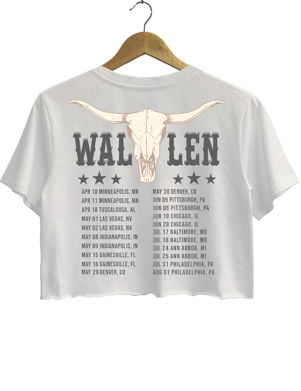 Morgan Wallen 2026 Still The Problem Crop Top