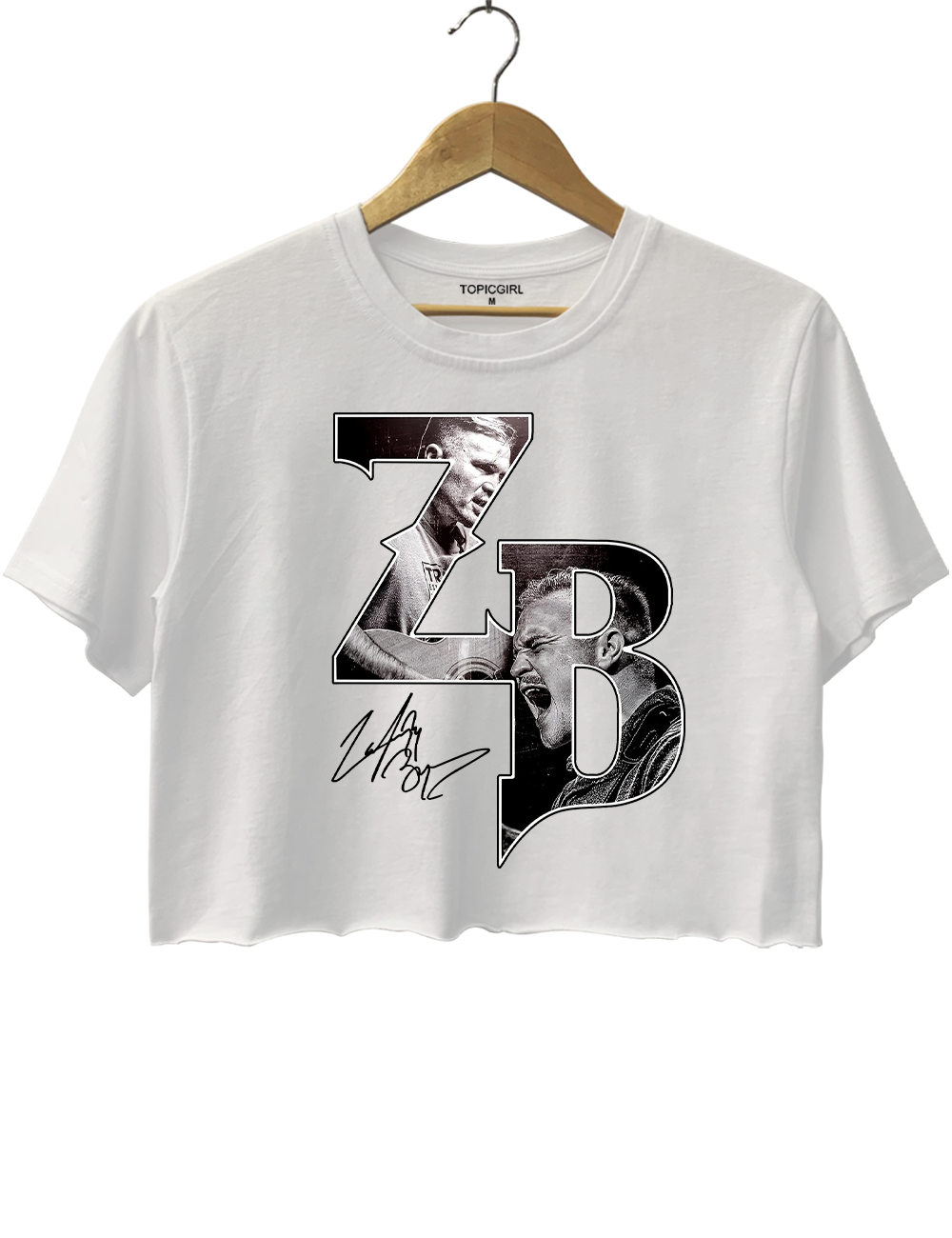 Zach Bryan With Heaven On Tour 2026 Crop Top