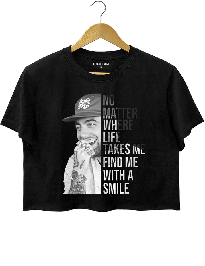 Mac Miller Crop Top