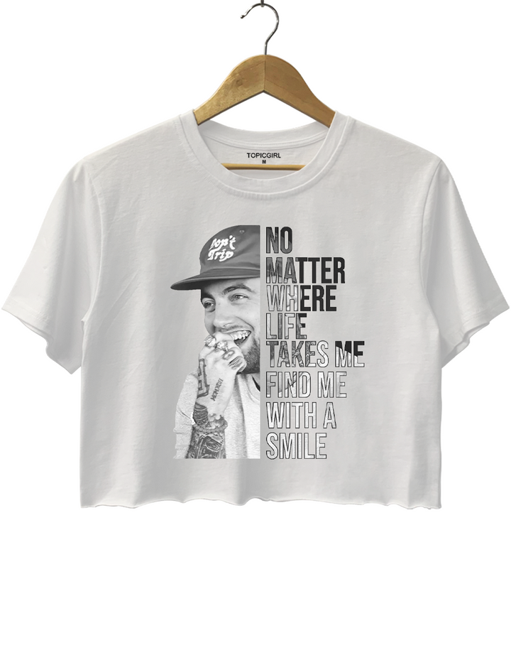 Mac Miller Crop Top