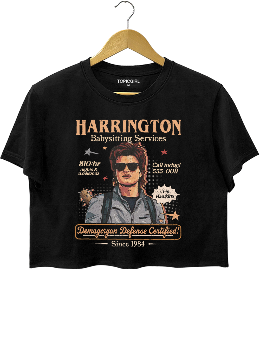 Babysitter Harrington Crop Top