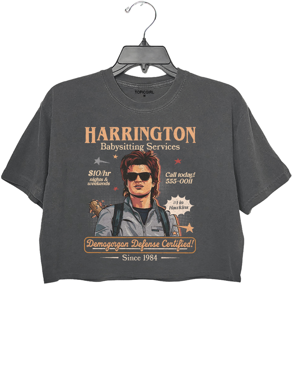 Babysitter Harrington Crop Top