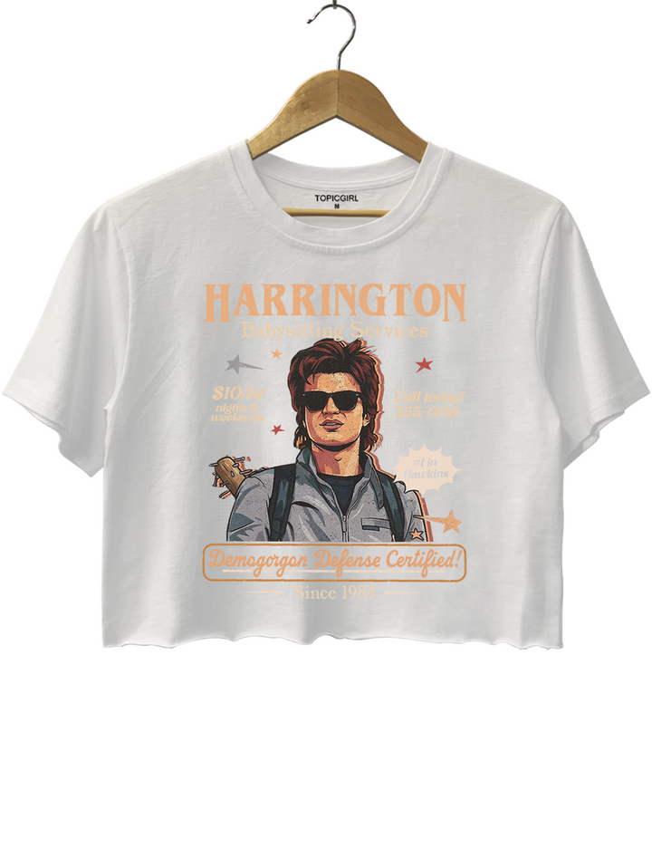 Babysitter Harrington Crop Top