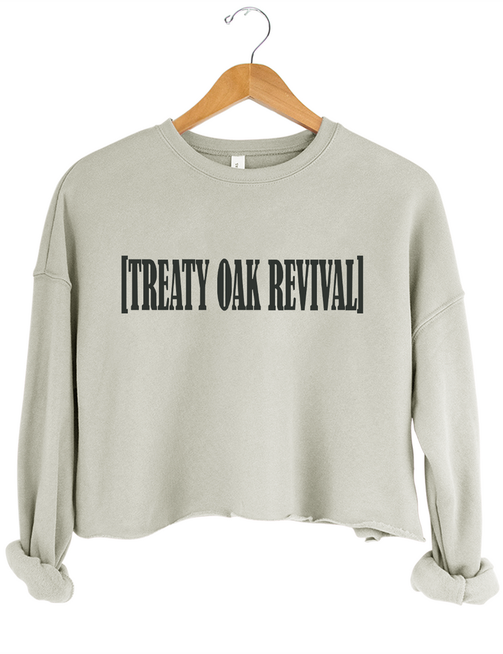 Treaty Oak Revival Tour Crop Sweatshirt