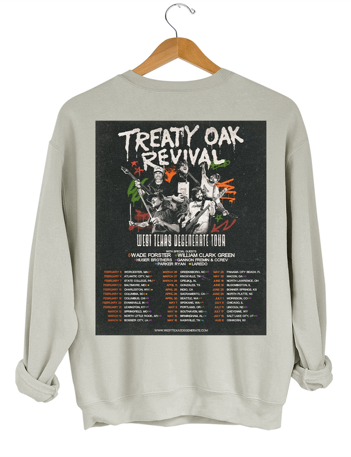 Treaty Oak Revival Tour Sweatshirt