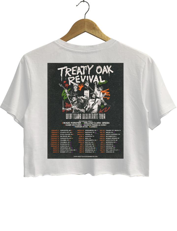 Treaty Oak Revival Tour Crop Top