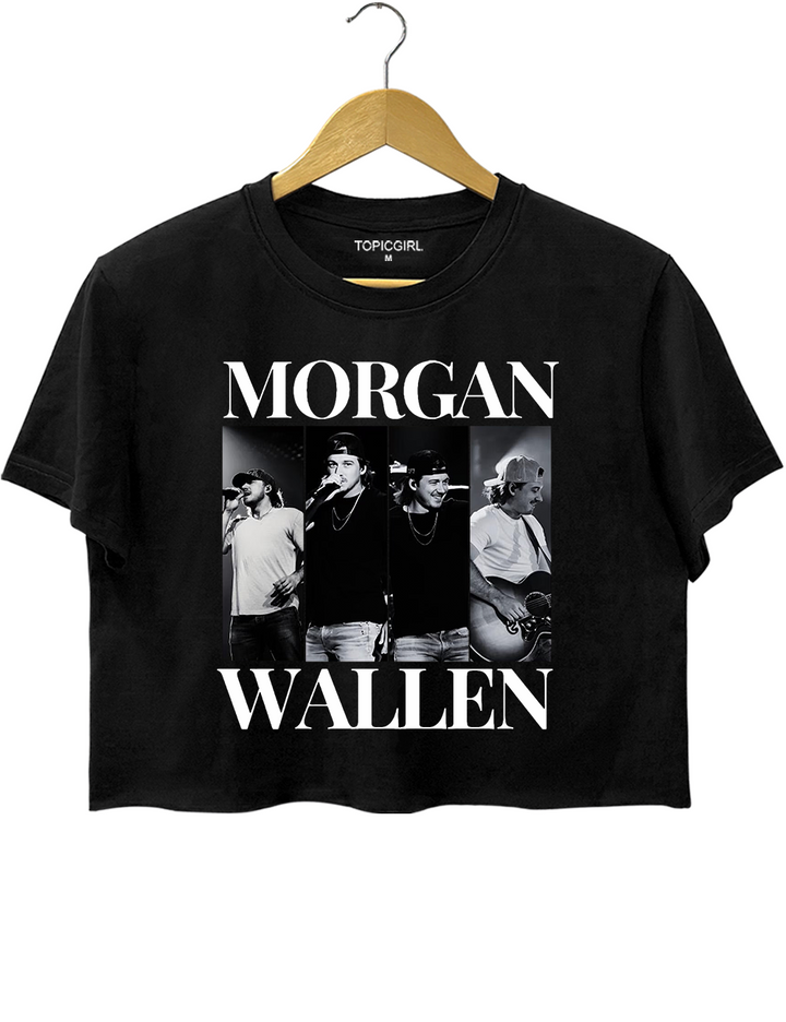 Vintage Morgan Wallen Still The Problem Crop Top