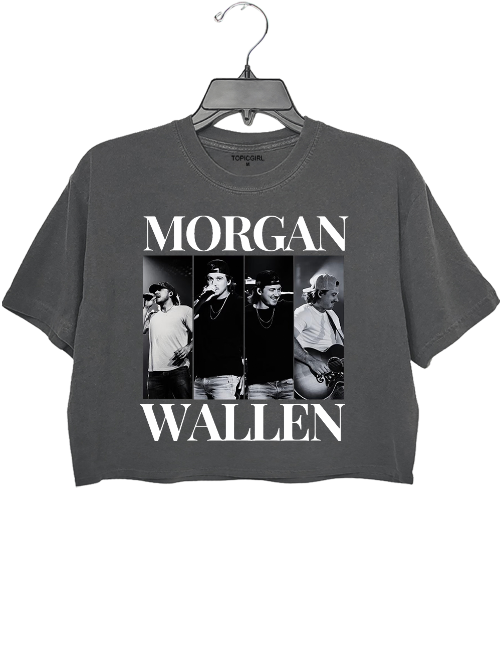 Vintage Morgan Wallen Still The Problem Crop Top