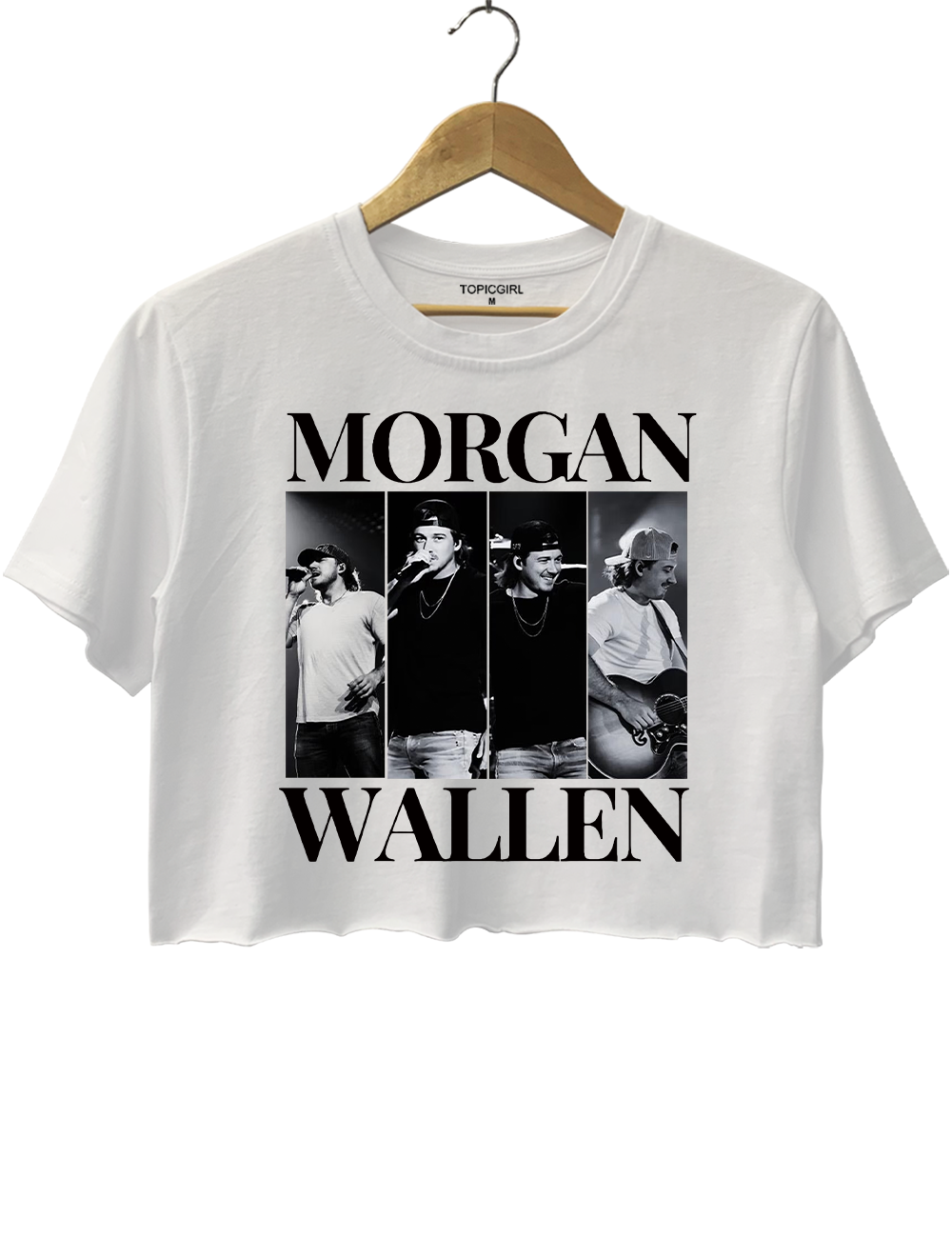 Vintage Morgan Wallen Still The Problem Crop Top