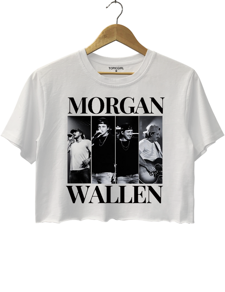 Vintage Morgan Wallen Still The Problem Crop Top