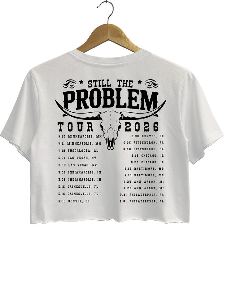 Vintage Morgan Wallen Still The Problem Crop Top