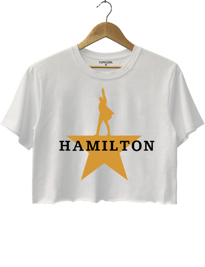 Hamilton American Musical Crop Top